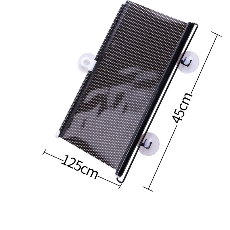 Bouclier solaire rétractable pour véhicule