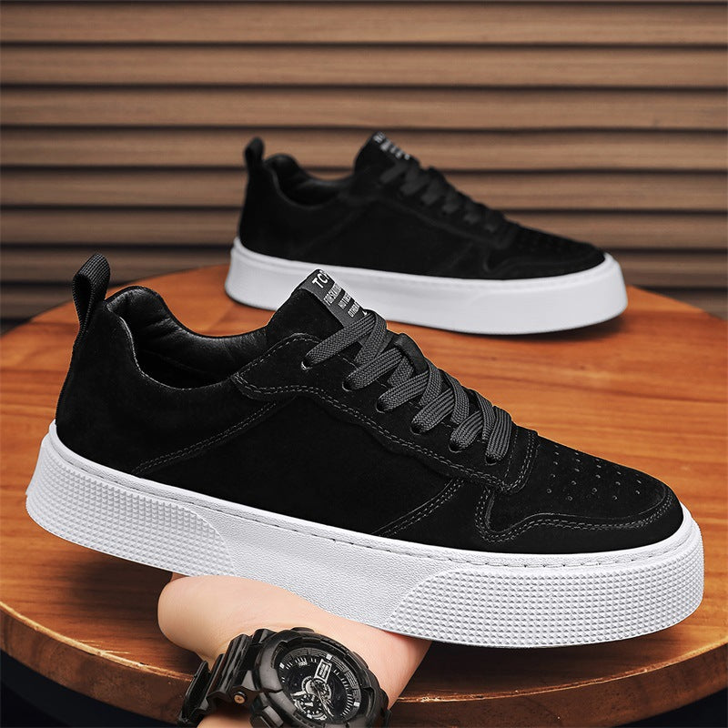 Automne Hommes Respirant Plus Taille 46 Platform Sneakers All-matching Mode Casual Sp