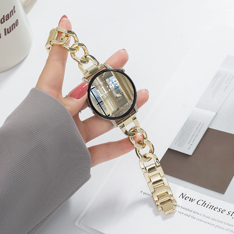 Bracelet de montre en métal GT2 style Chanel