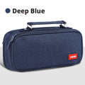 Double fermeture à glissière à cinq couches boîte à crayon-grande capacité-dark bleu-Oxford tissu-1 pièce