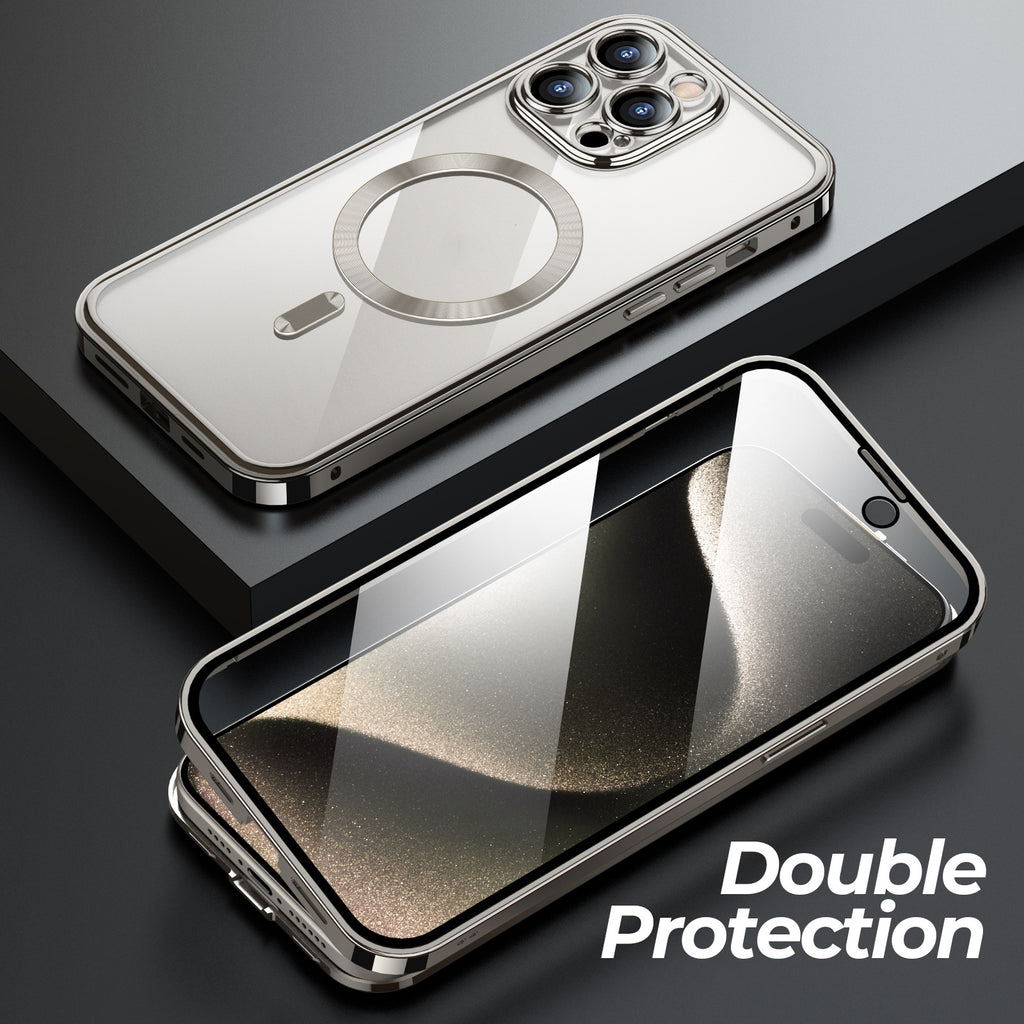 Couverture de protection magnétique HD double face