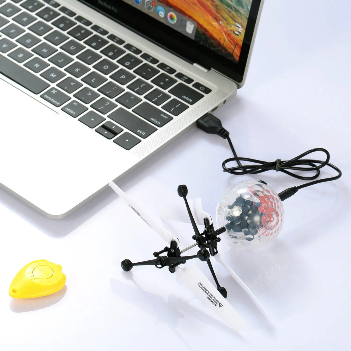 RC Balles volantes Induction infrarouge électrique Drone Hélicoptère balle LED légers enfants volant vers