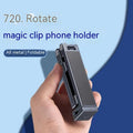 Support portable de téléphone pliable en alliage d'aluminium