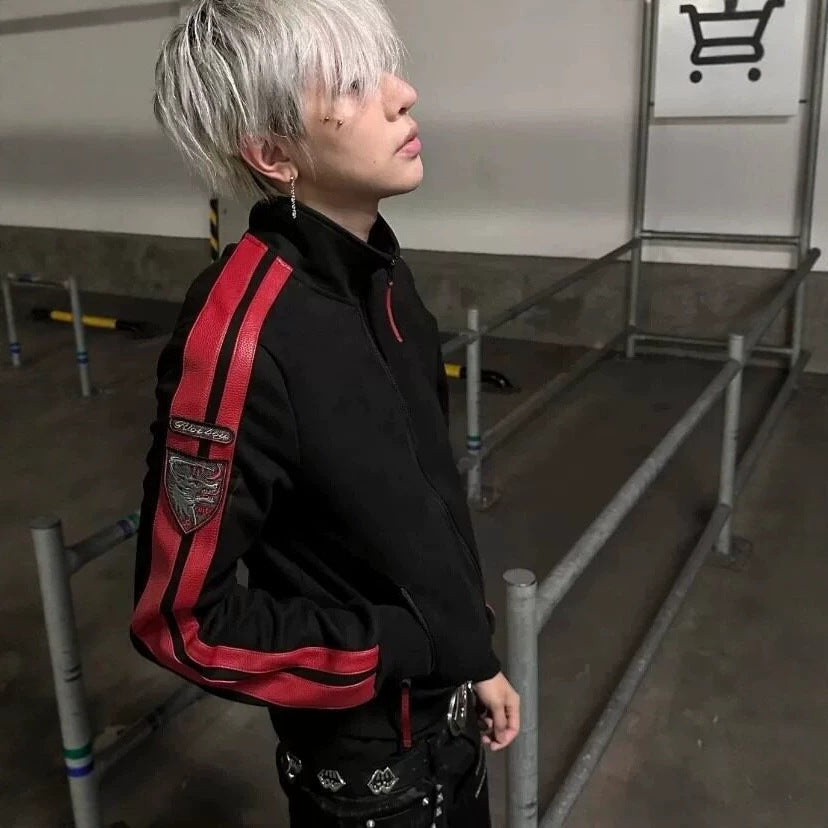 Casual Stand-collar Jacket Unisex Design