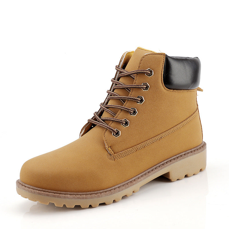 Bottes de neige à haut niveau tendance