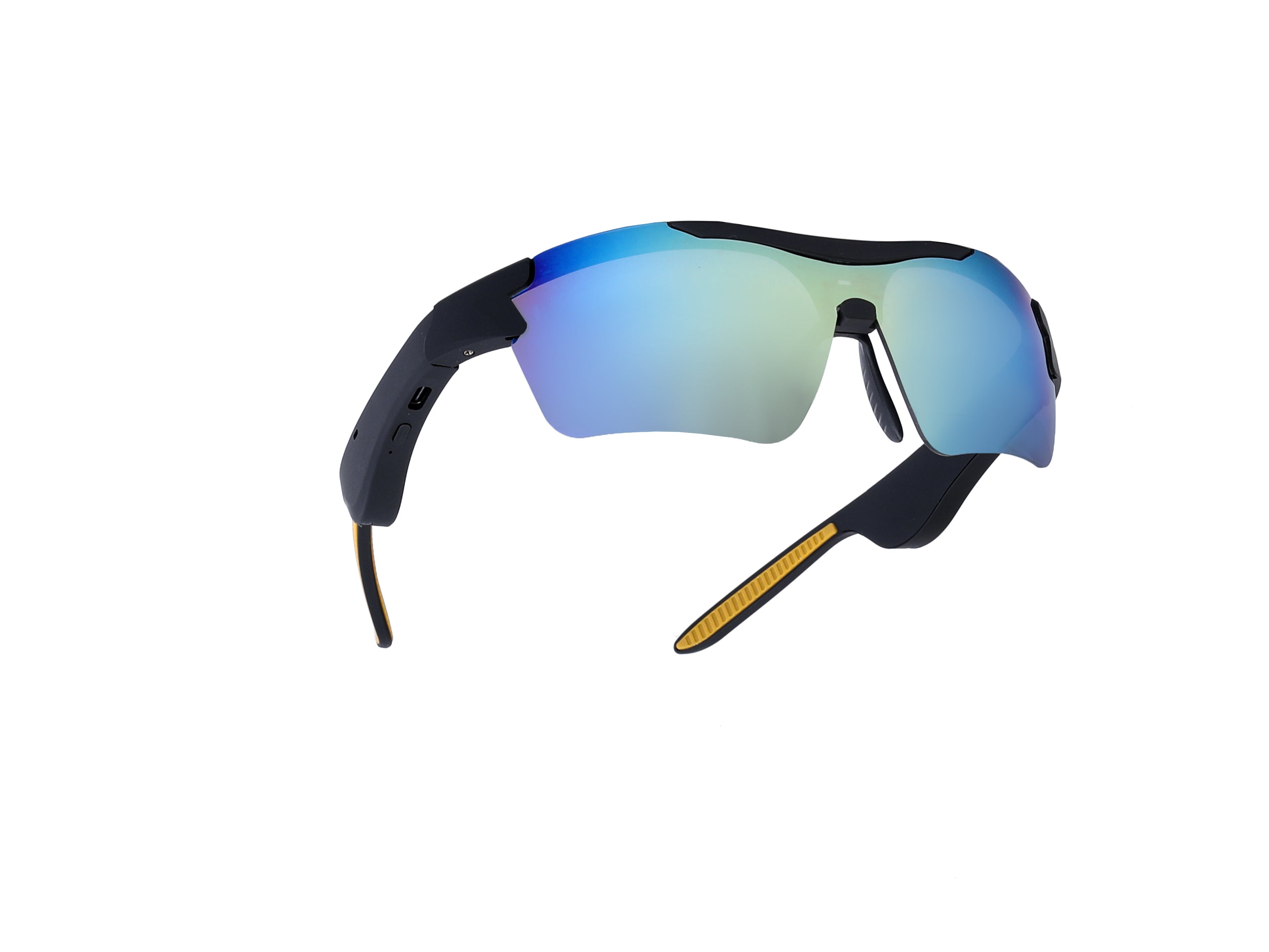 Lunettes de soleil de cyclisme intelligentes UV401 Anti-UV Windproof Outdoor Road Bike Sports Lunettes de soleil Wirel