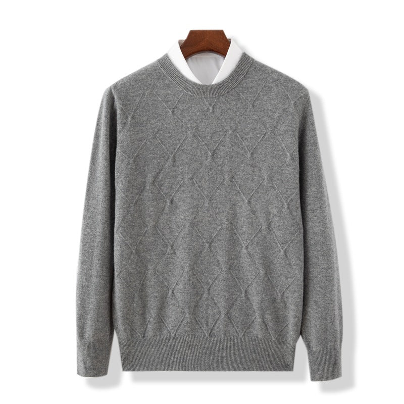 AutomneHiver Chandail de laine Hommes Pullover