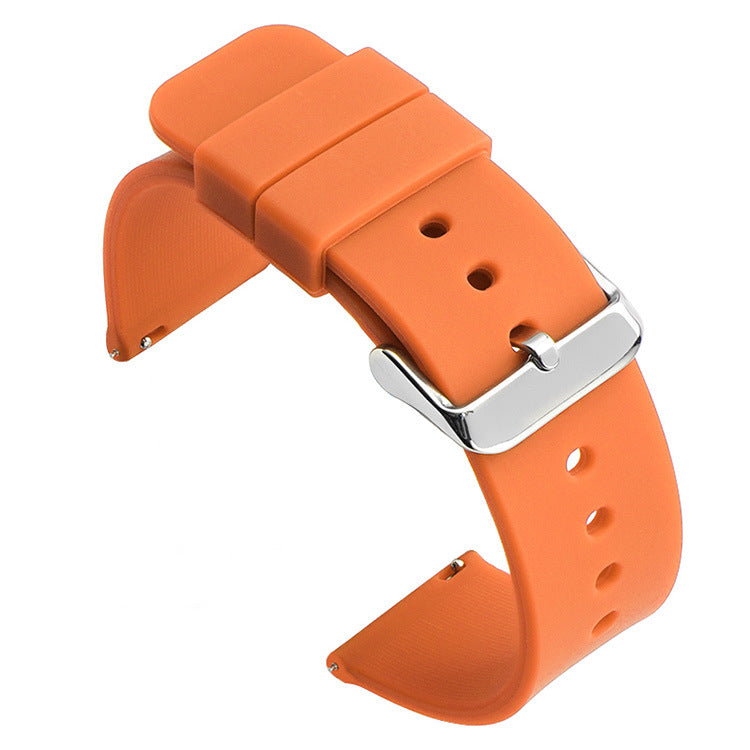 Bracelet de montre intelligent étanche en silicone multicolore
