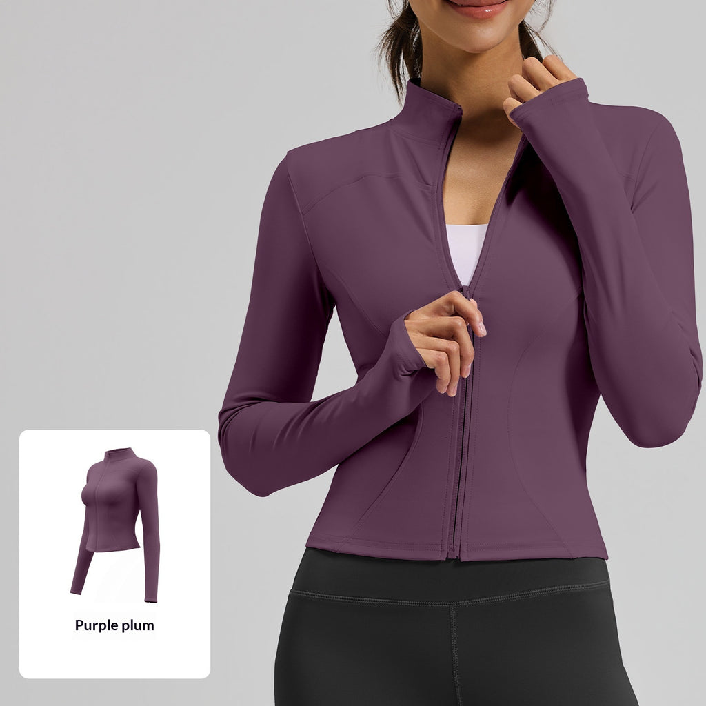 Top athlétique avec un Slimming Bare-feel pour courir et des entraînements