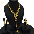 Bijoux pour femmes 24K plaqué or arabe