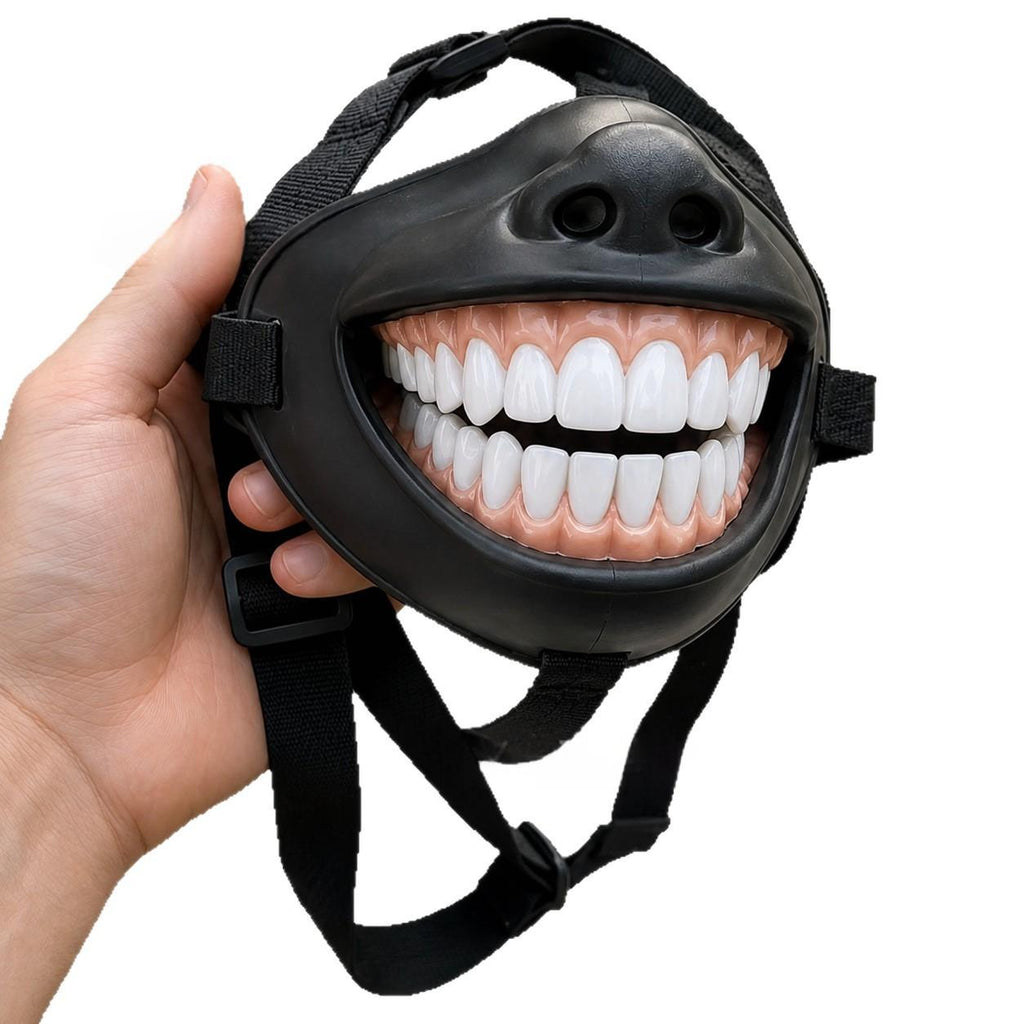 Drôle de Denture d'Halloween en forme de couverture de bouche de chien