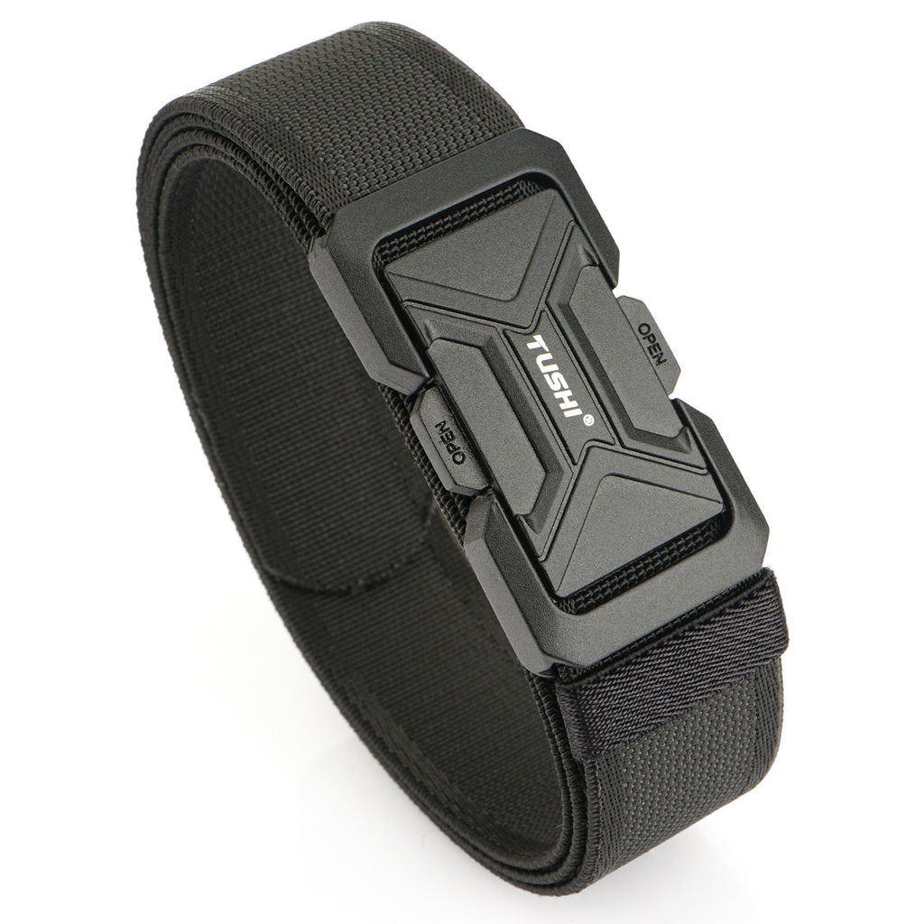 35-inch Tactical Comfortable Outdoor Elastic Belt Buckle