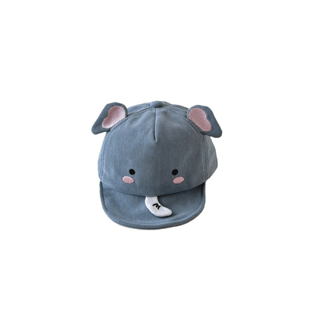 Chapeau de snapback d'animaux de dessin animé souple pour bébés garçons et filles