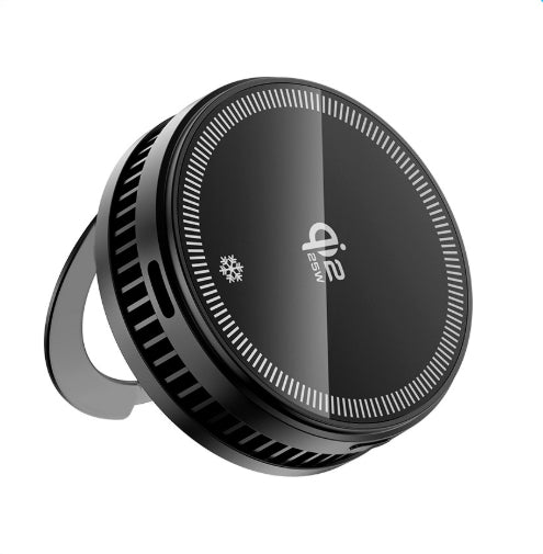 Chargeur compact sans fil 2 en 1 portable et support de refroidissement