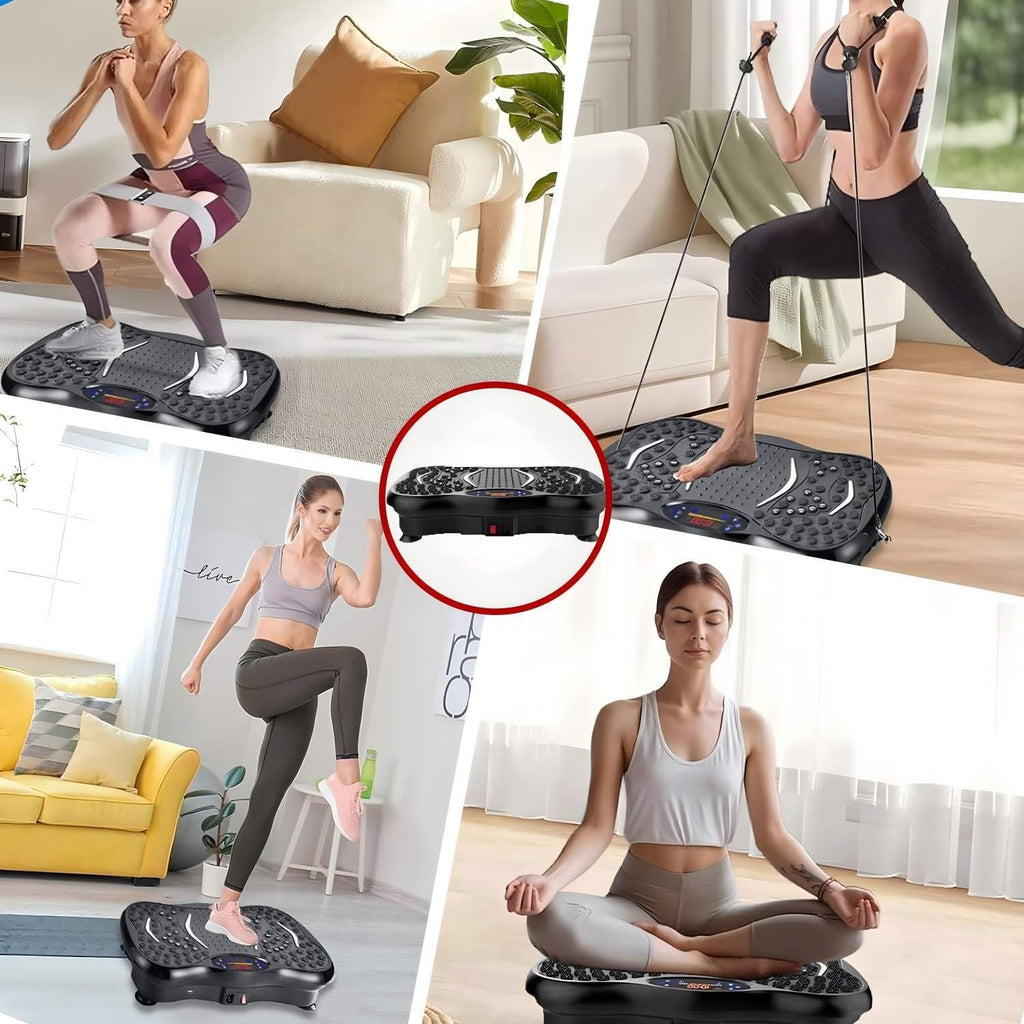 Plaque de vibration de puissance de la machine vibrante plate-forme exercice corps Shaker masseur