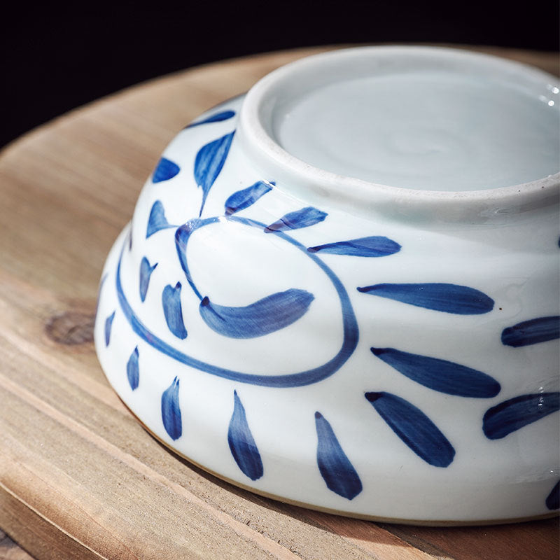 Créative Underglaze Color Tableware Ménage Dessert Ramen Bowl
