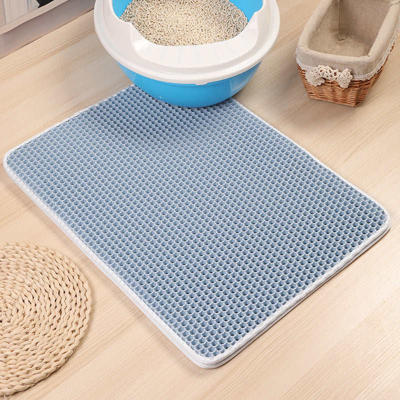 Double Layer EVA Cat Litter Mat Pet Pad