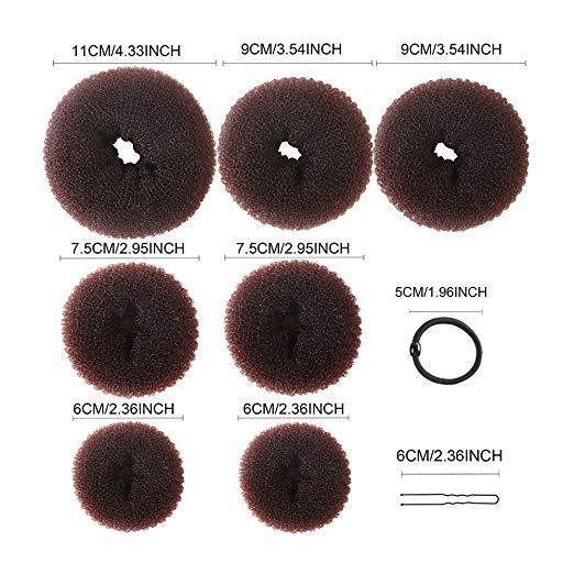 Acheter à chaud Donut Bun Maker and Hair Accessory Set