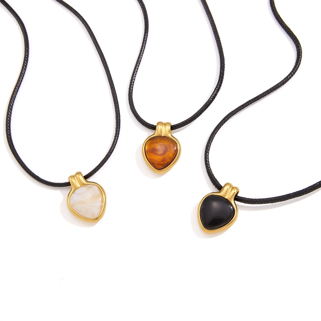 Collier en acier au titane pour les femmes