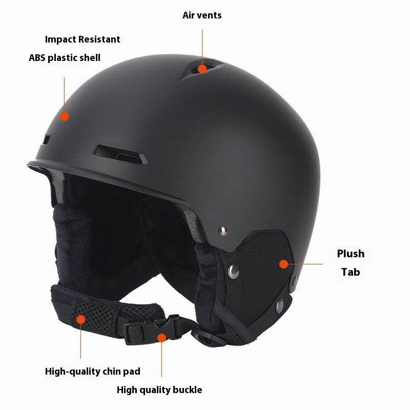 Casque de ski d'hiver Outdoor Riding Half Casque