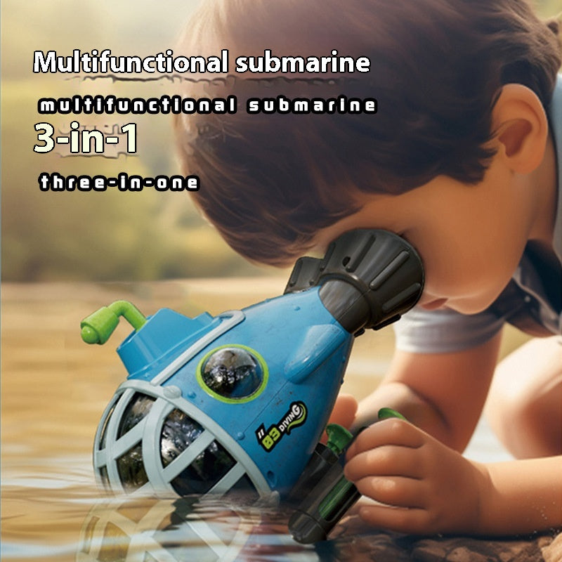 Microscope extérieur 4-en-1 Véhicules de construction Véhicules hors route Periscope Eau sous-marine