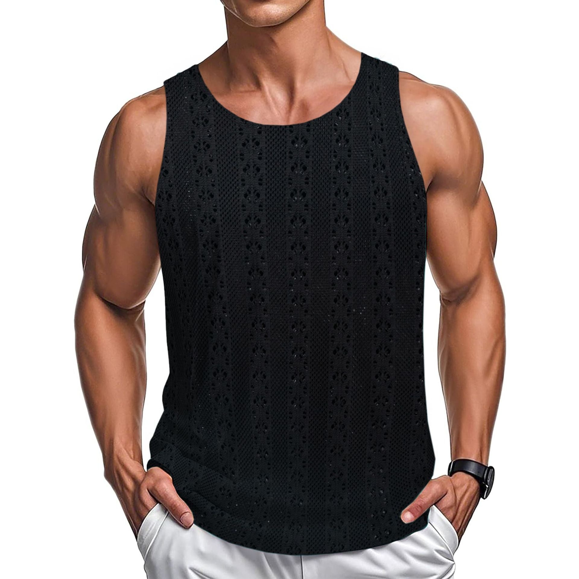 Col rond Casual Beach Style Veste libre