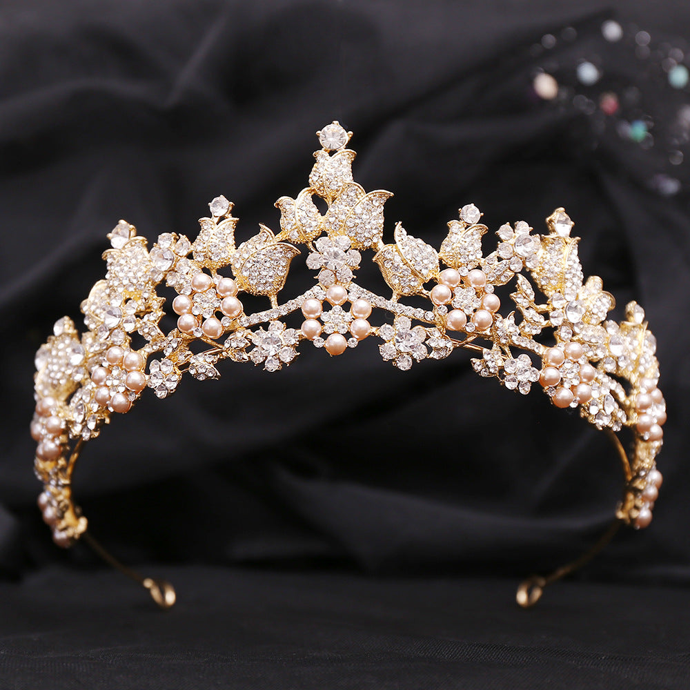 Tête de la Couronne nuptiale pour compléter les robes de mariage