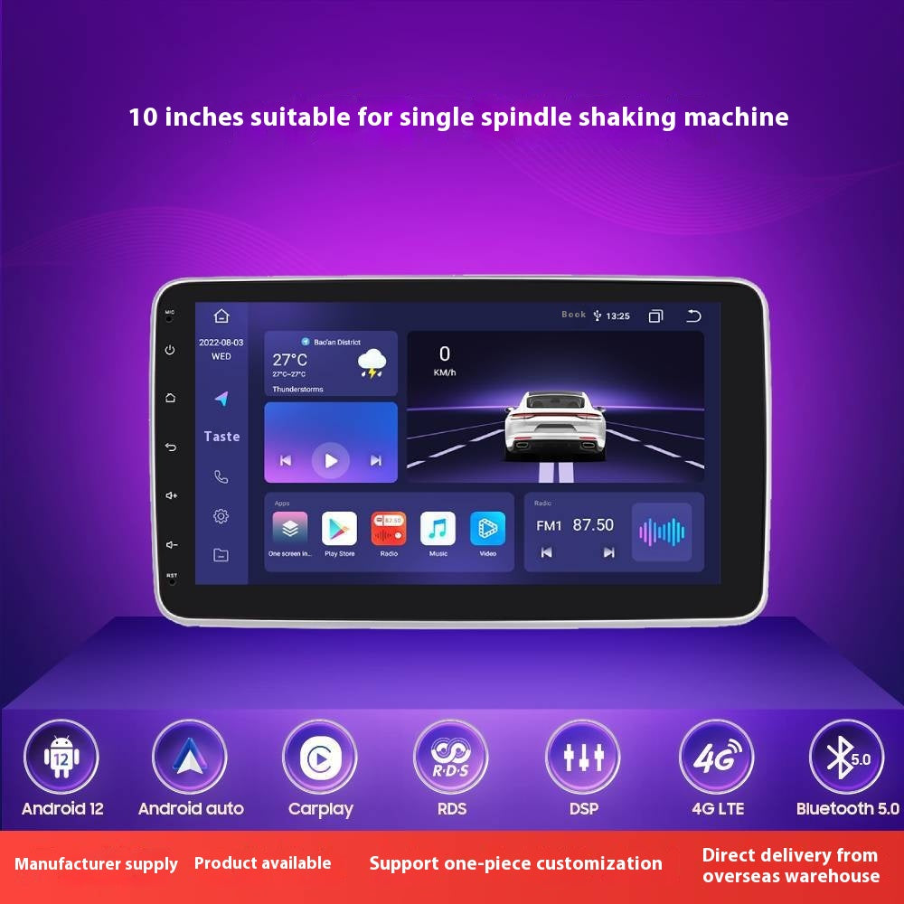 Android Grand écran 101 pouces Universal Rotation Shaking Head Doll pour voiture tout-en-un Navi