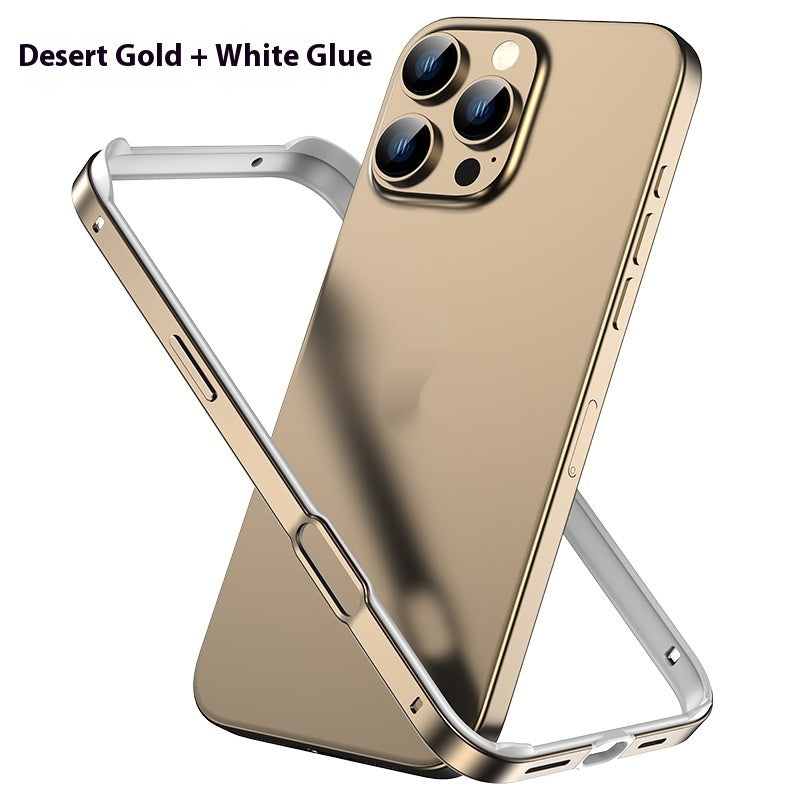 Boîtier de téléphone en alliage d'aluminium Cadre sans backboard