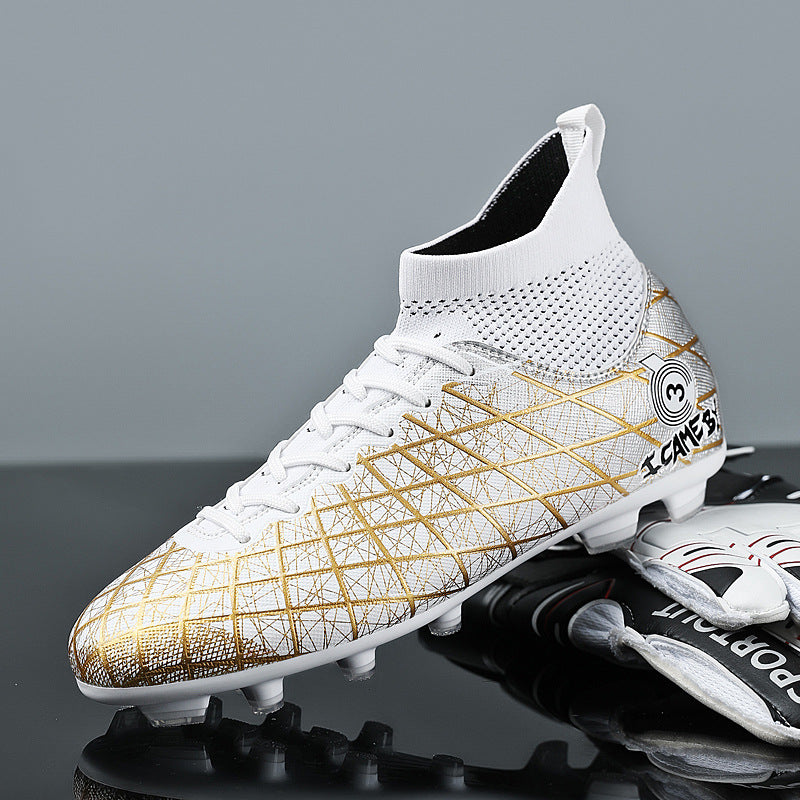 Chaussures de soccer longues et courtes Spikes Adultes Course Chaussures