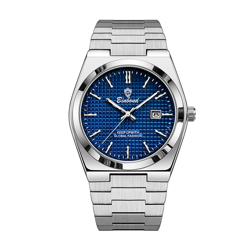 Lumineuse montre de mode tendance imperméable pour hommes