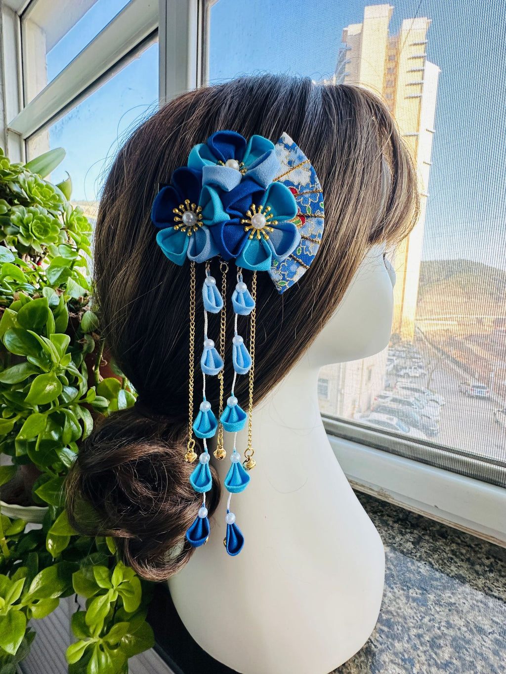 Tissu classique Coiffure de cheveux