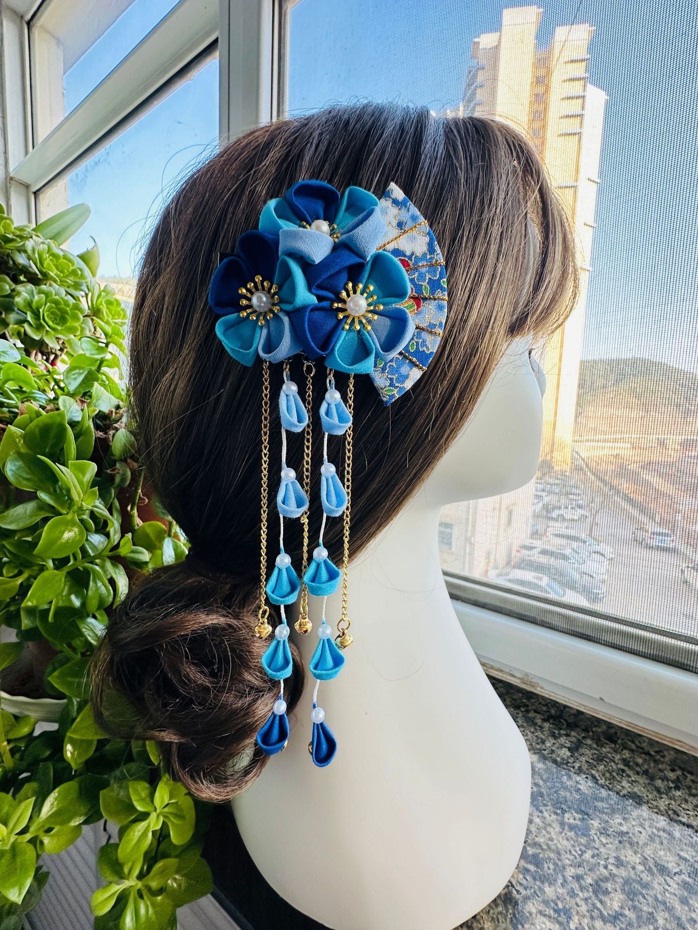 Tissu classique Coiffure de cheveux