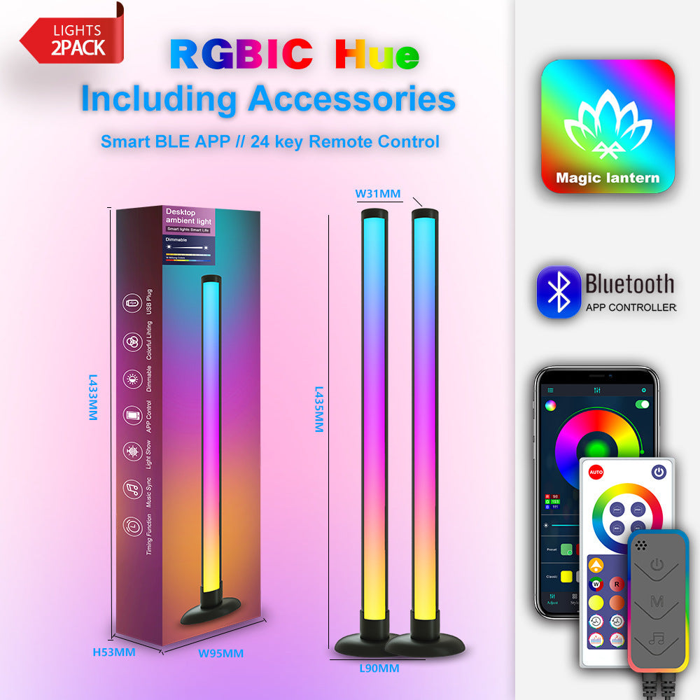 Musique Pickup lampe LED plafonnier lampe de bureau Graffiti lampe de lit WIFI lampe de sol magique