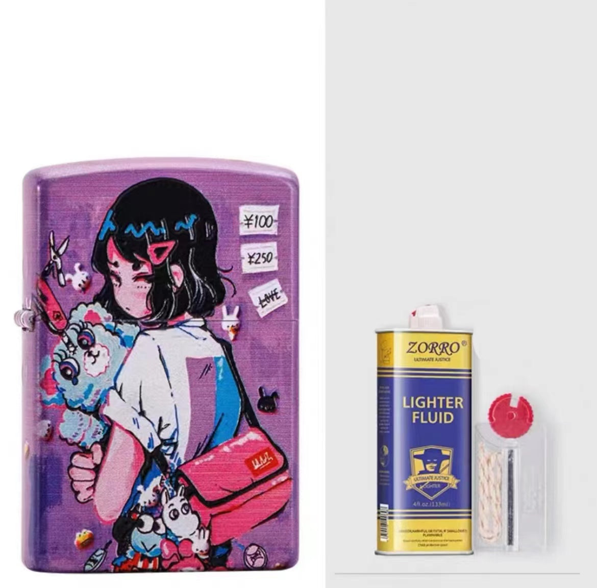 Kerosene Lighter Essence anti-vent Roue de broyage Élément secondaire Niveau d'apparence élevé
