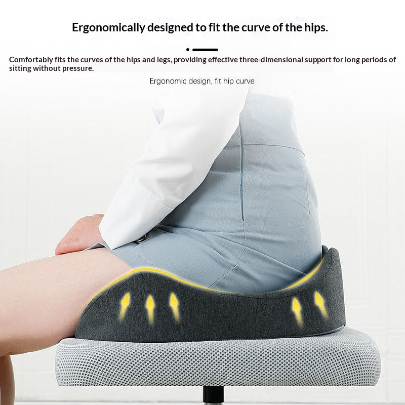 Coussin de chaise de bureau pour l'assise à long terme protège les hanches et améliore leur forme