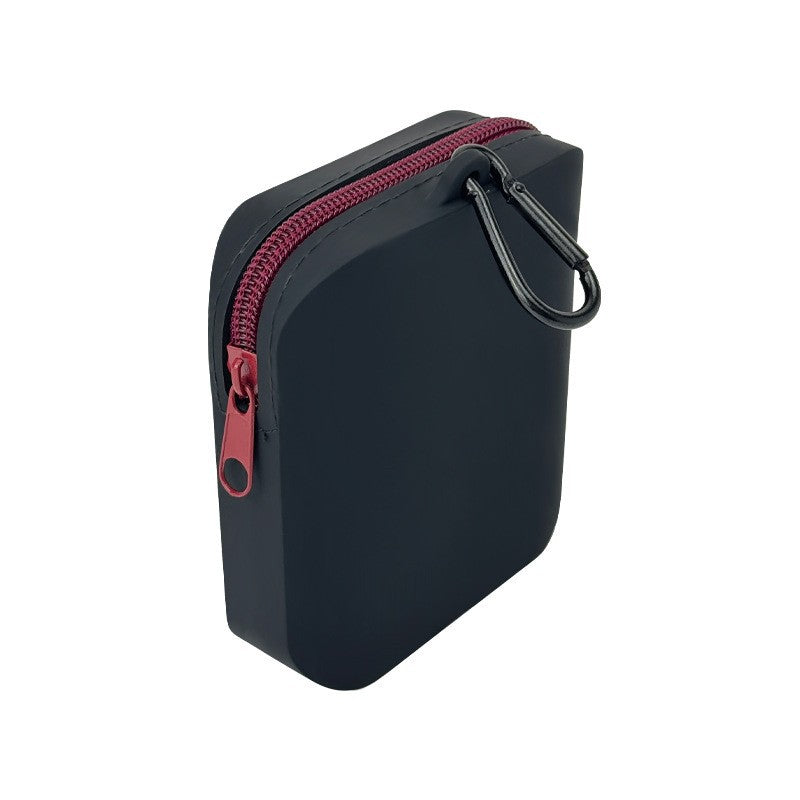 Sac de nourriture pour chiens en silicone extérieur portable