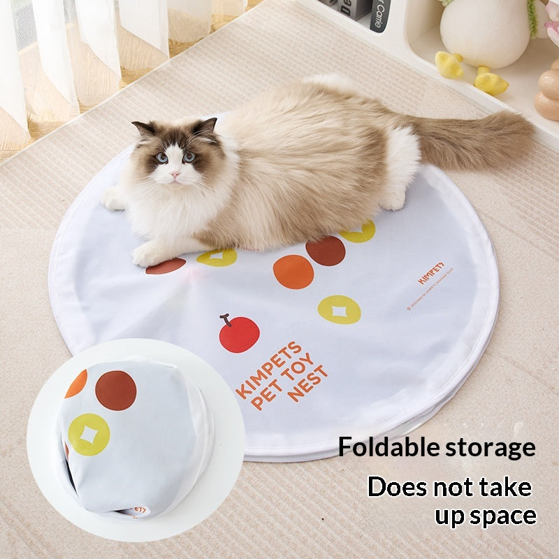 Balle de jouet chat électrique avec couverture de chasse pour animaux de compagnie