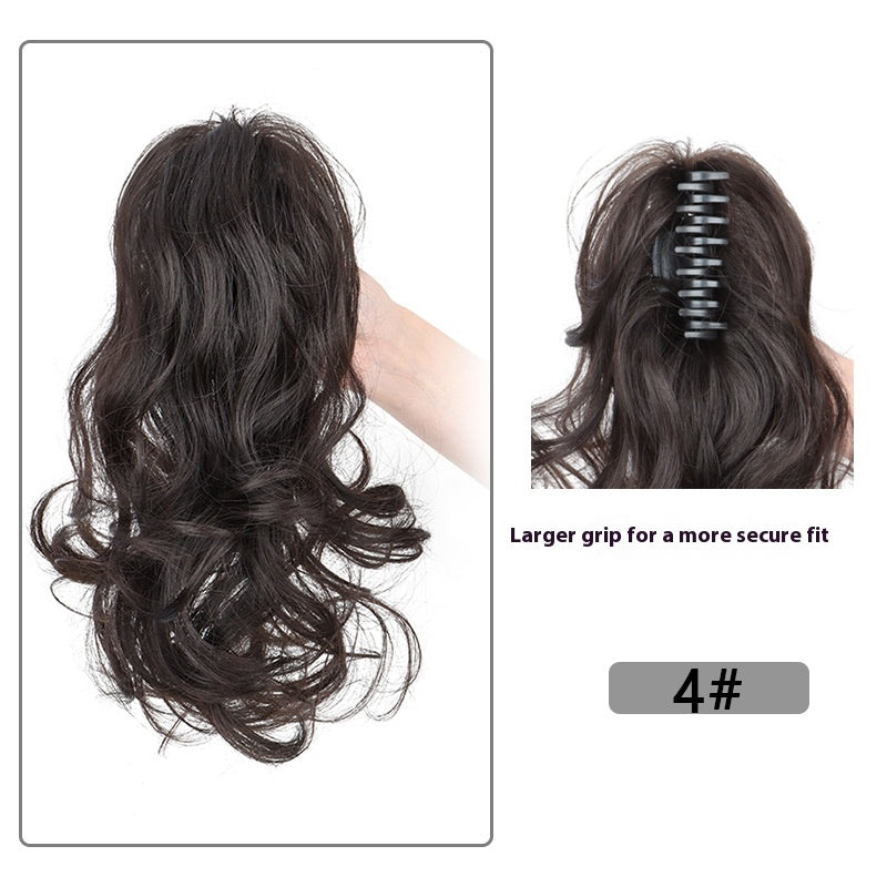 Haut Cranium Can Tie Ponytail épingle à cheveux arrière Tête de requin Clip Ponytail Braid
