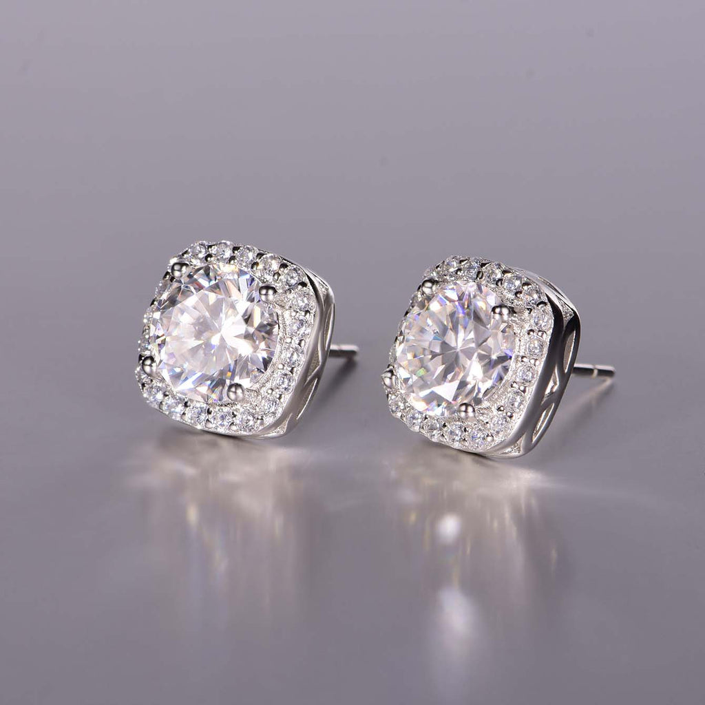S925 Sterling Silver Thin Leather Earrings