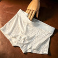 Sans couture Ice-silk Hommes Sous-vêtements Bare-feel Dentelle Sexy