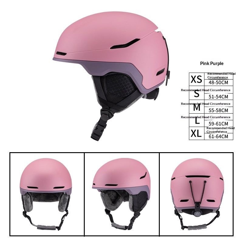 Design en une seule pièce avec lunettes et casque
