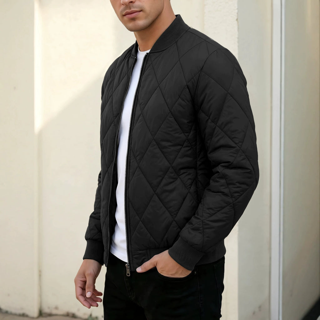 Vêtements de dessus pour homme en couleur solide pour l'automne et l'hiver