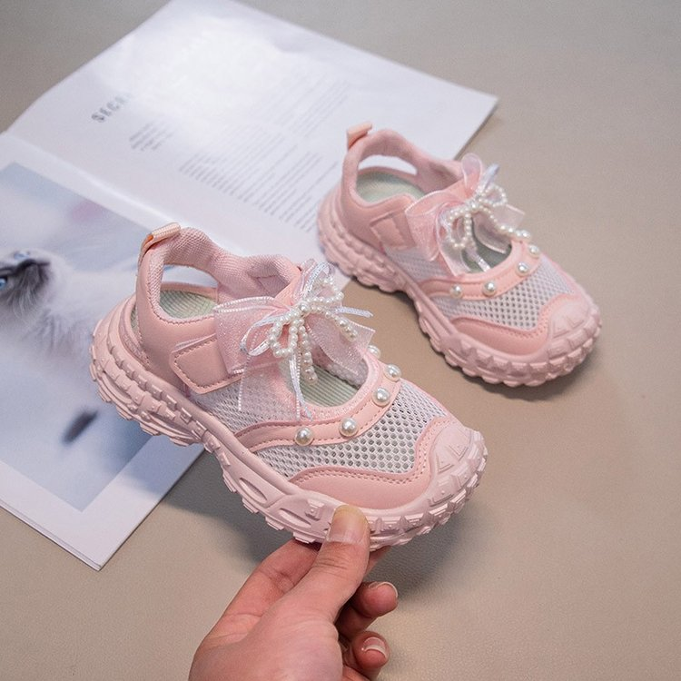 Summer Girls Hollow Mesh Sports Sandals