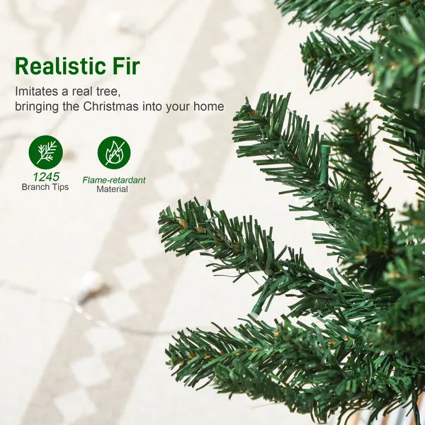 Arbre de Noël pré-éclairé de 7pi(Aucune expédition en week-end)