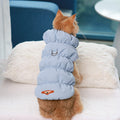 Vêtements de chien Veste de coton chaud avec boucle