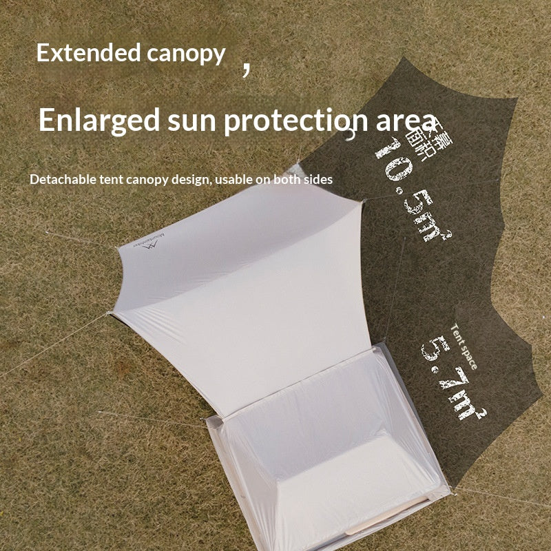 Tente portable entièrement automatique pour le camping et les pique-niques
