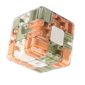 3D Labyrinthe Cube plastique Trois Dimensionnel Rotation Cube Puzzle Jeu de jeu pour les âges Ove