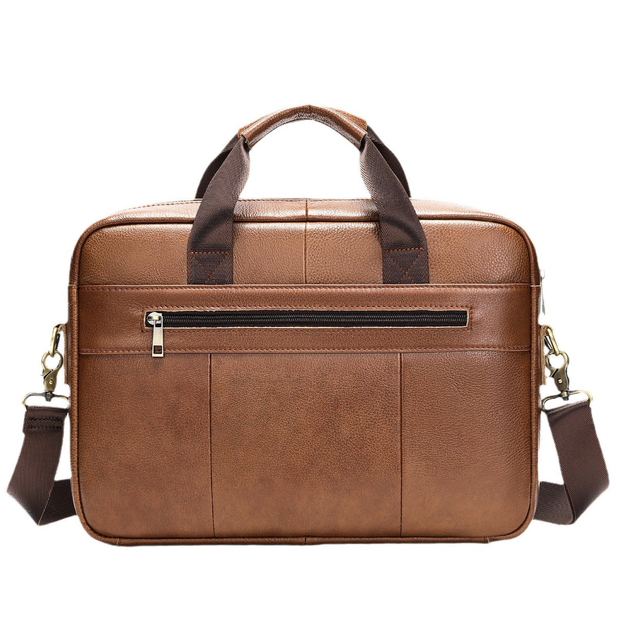 Document officiel de l'homme Sac en cuir pour ordinateur occasionnel