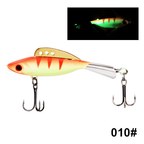 Pêche à la glace Bait Treble Crochet Russie